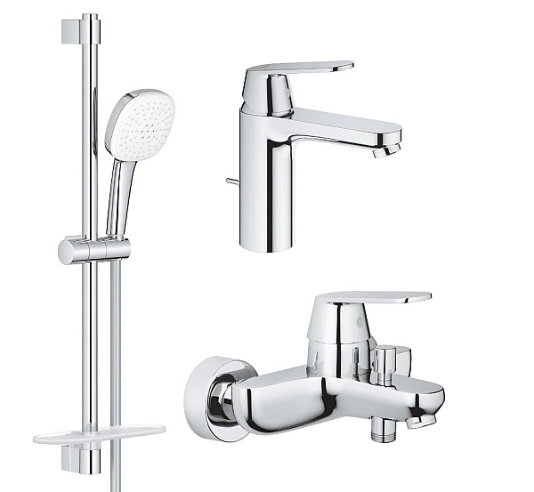Набір змішувачів для ванни 3 в 1 Eurosmart Cosmopolitan UA126112M3 Grohe