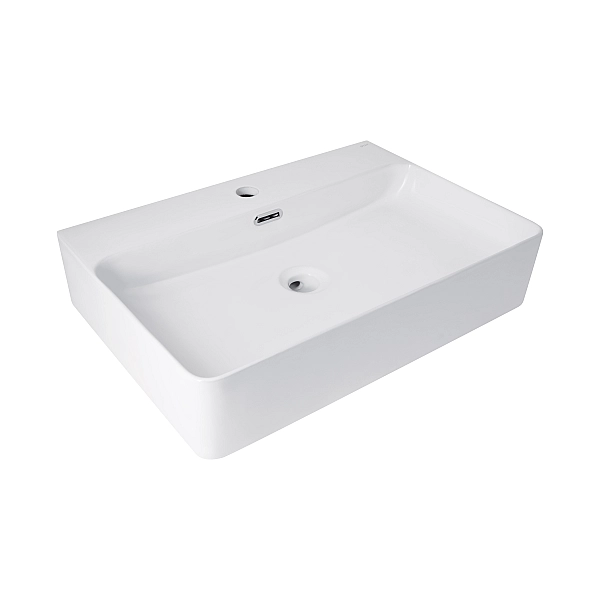 Раковина Qtap Nando LT 610х420х140 White QT12116146W