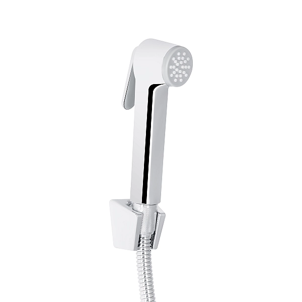 Смеситель для раковины Qtap Grand (с гигиеническим душем) QTGRA272CRW45671 Chrome/White - Фото - 4