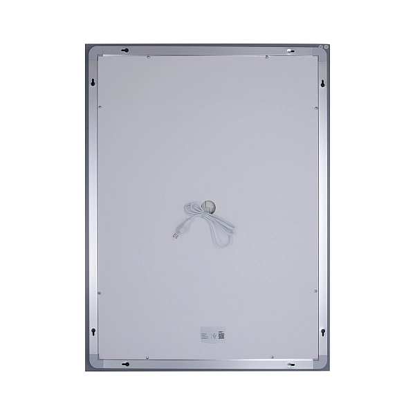 Дзеркало Lidz Kubis 600х800 з LED-підсвічуванням Touch, з антизапотіванням, з димером, рег. яскравості LD78LF9376080 - Фото - 5