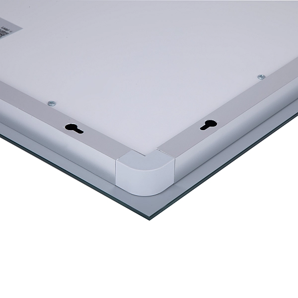 Дзеркало Lidz Kubis 600х800 з LED-підсвічуванням Touch, з антизапотіванням, з димером, рег. яскравості LD78LF9376080 - Фото - 6