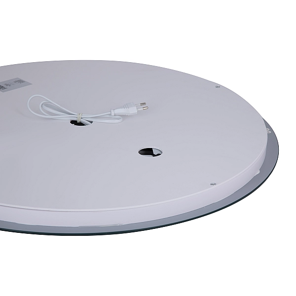 Дзеркало Lidz Aria R600 з LED-підсвічуванням Touch, з антизапотіванням, з димером, рег. яскравості LD78LR600 - Фото - 6