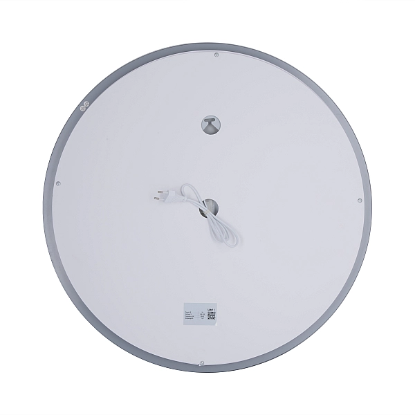 Зеркало Lidz Aria R800 с LED-подсветкой Touch, с антизапотеванием, с диммером, рег. яркости LD78LR800 - Фото - 5