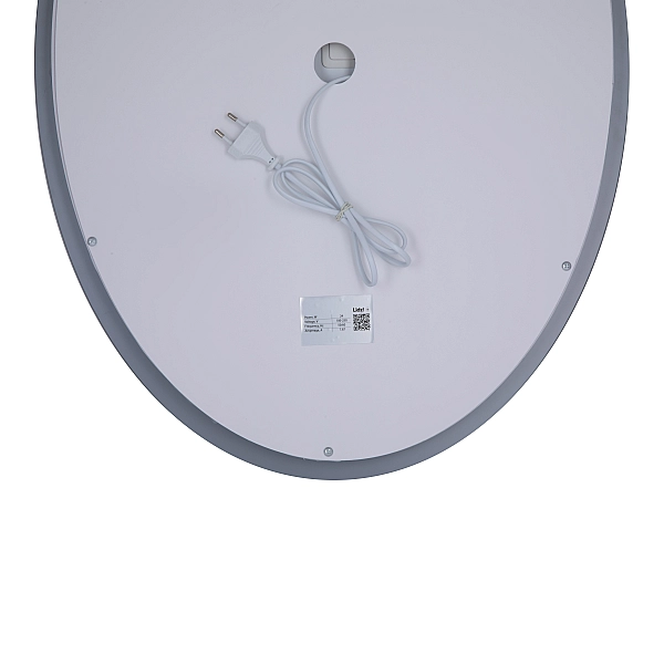 Зеркало Lidz Vida 700х500 с LED-подсветкой Touch, с антизапотеванием, с диммером, рег. яркости LD78LF5070 - Фото - 7