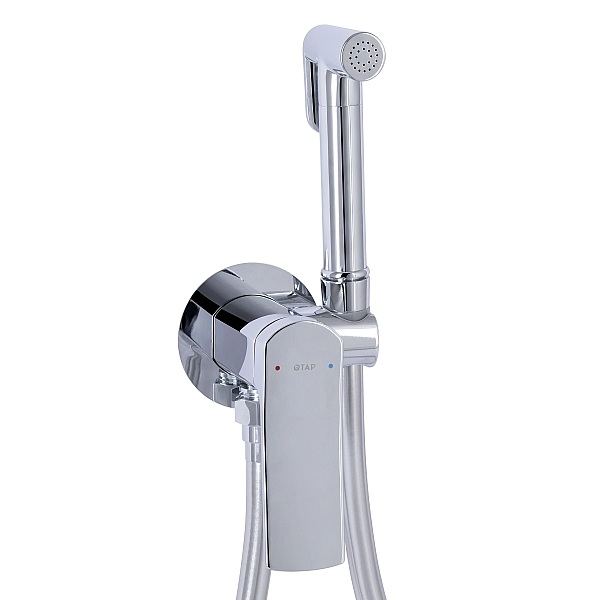 Набор для гігієнічного душу Qtap Slavonice округлий QTSLA262CRM45915 Chrome - Фото - 3