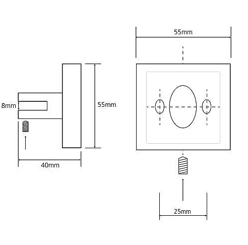 Тримач полички Beta (132102112), Bemeta - Фото - 2
