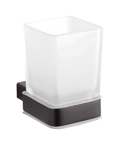 Стакан з тримачем Nero (135011010), Bemeta