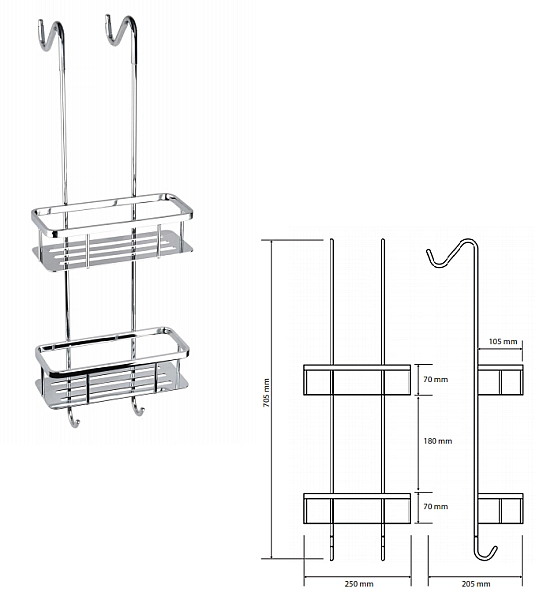 Поличка Cytro (146208422), Bemeta - Фото - 2