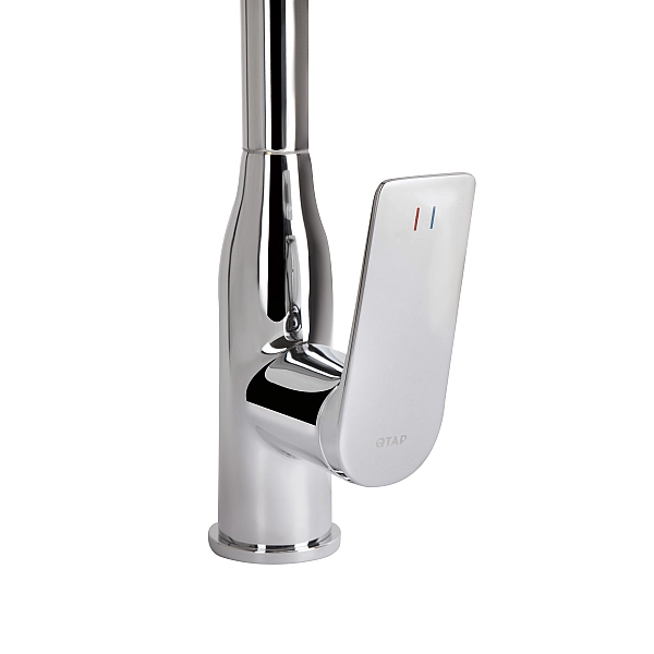 Змішувач для кухні Qtap Vlasta New з висувним виливом QTVLA344CRM45646 Chrome - Фото - 4