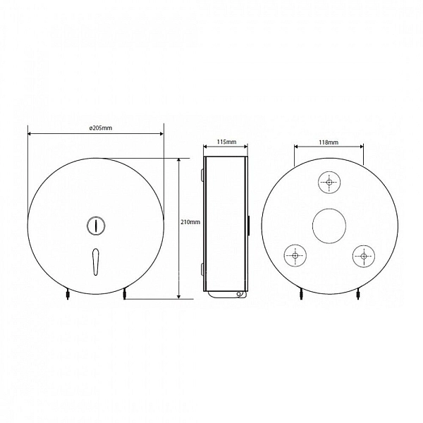 Тримач для туалетного паперу Hotel (148112055), Bemeta - Фото - 2