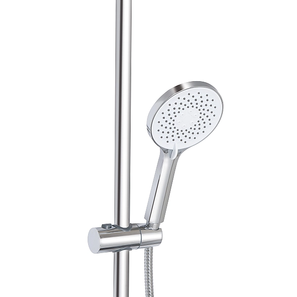 Душова система універсальна Qtap Vlasta New на три споживача (з виливом) QTVLA111CRM45650 Chrome - Фото - 5