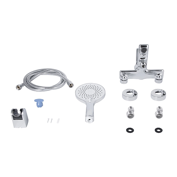 Смеситель для ванны Qtap Taurus (c душевым гарнитуром) QTTAU259CRM45661 Chrome - Фото - 8