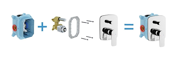 Змішувач CL 065.00 Classic X070088 RAVAK - Фото - 2