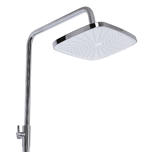 Душова система універсальна Qtap Gemini на три споживача (з виливом) QTGEM111CRM45685 Chrome - Фото - 5