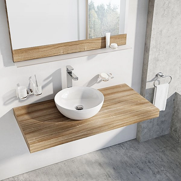 Умивальник UNI 400 B Slim, RAVAK - Фото - 2