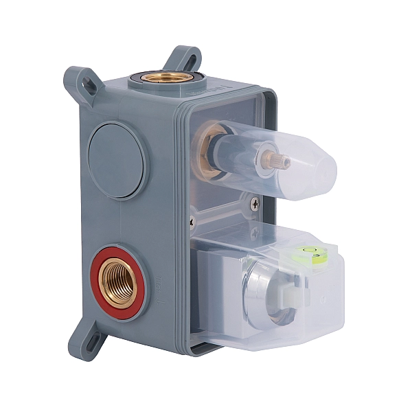 Душова система для душу Qtap Gemini прихованого монтажу на два споживача QTGEM113CRM45696 CRM - Фото - 11