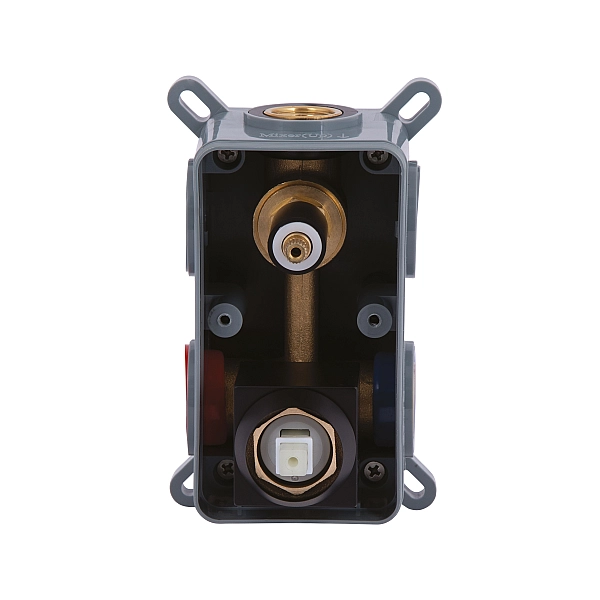 Душевая система для душа Qtap Gemini скрытого монтажа на два потребителя QTGEM113BLM45697 Black Matt - Фото - 10