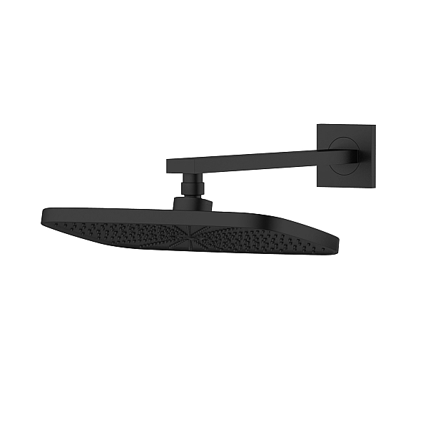 Душевая система для душа Qtap Gemini скрытого монтажа на два потребителя QTGEM113BLM45697 Black Matt - Фото - 4