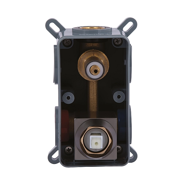 Душова система для душу Qtap Gemini прихованого монтажу на два споживача QTGEM113GMB45698 Gunmetal Black PVD - Фото - 11