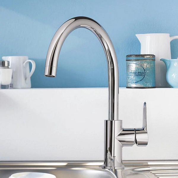 Змішувач для кухні BauCurve 31231001 Grohe - Фото - 2