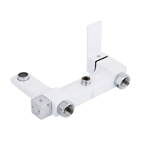 Душевая система универсальная Qtap Gemini на три потребителя (с изливом) QTGEM111CRW45687 Chrome/White - Фото - 10