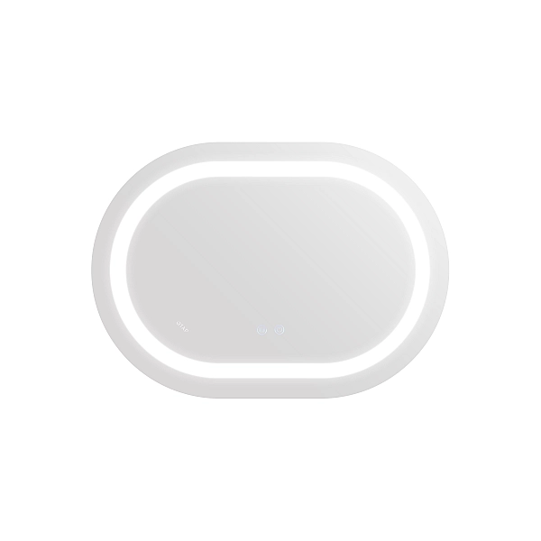 Дзеркало Qtap Gemini 650х900 з LED-підсвічуванням Touch, з антизапотіванням, з димером, рег. темп. кольору (3000-6500K) Reverse QT2578R6590 - Фото - 4