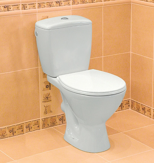 Компакт Kaskada Koral 206 K010 з кришкою поліпропілен, Cersanit - Фото - 2