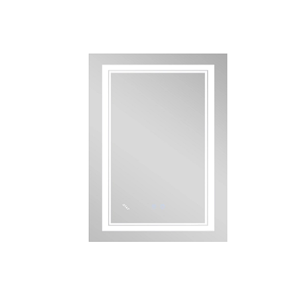 Дзеркало Qtap Cardinal 600х800 з LED-підсвічуванням Touch, з антизапотіванням, з димером, рег. темп. кольору (3000-6500K) QT0478C6080 - Фото - 4