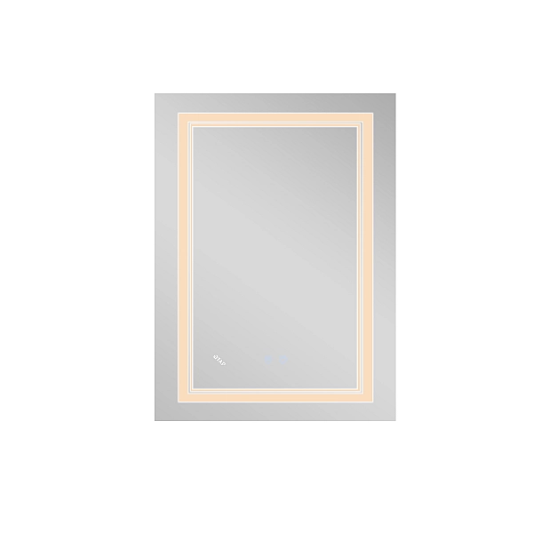 Дзеркало Qtap Cardinal 600х800 з LED-підсвічуванням Touch, з антизапотіванням, з димером, рег. темп. кольору (3000-6500K) QT0478C6080 - Фото - 5