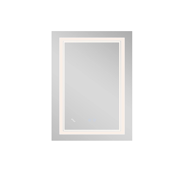 Дзеркало Qtap Cardinal 600х800 з LED-підсвічуванням Touch, з антизапотіванням, з димером, рег. темп. кольору (3000-6500K) QT0478C6080 - Фото - 6