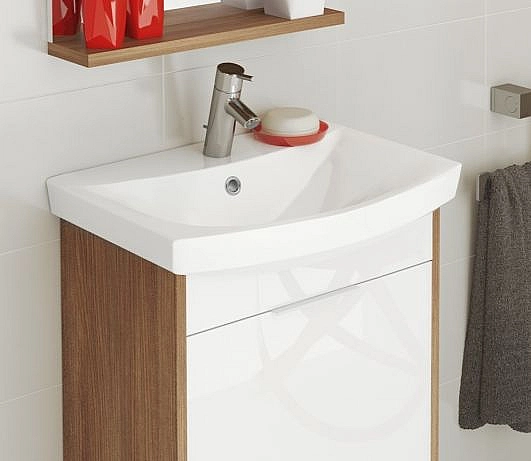 Умивальник 55 см Саrina (CCWS1000850800), Cersanit - Фото - 2