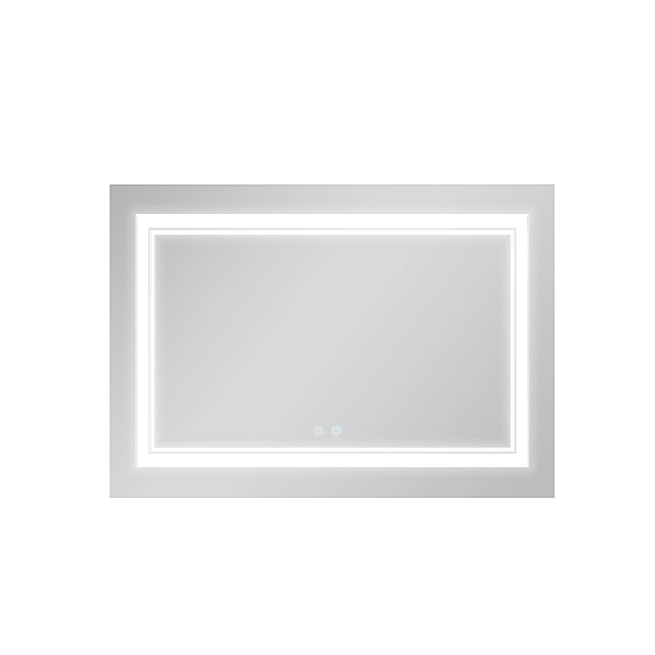 Дзеркало Qtap Cardinal 1200х800 з LED-підсвічуванням Touch, з антизапотіванням, з димером, рег. темп. кольору (3000-6500K) QT0478C12080 - Фото - 4