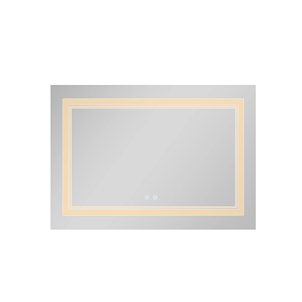 Дзеркало Qtap Cardinal 1200х800 з LED-підсвічуванням Touch, з антизапотіванням, з димером, рег. темп. кольору (3000-6500K) QT0478C12080 - Фото - 5