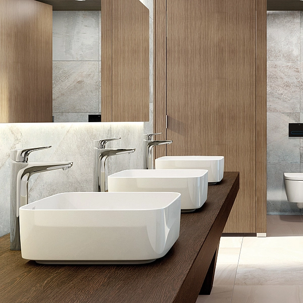 Умивальник Inspira Square 370x370 (A327532000), Roca - Фото - 2