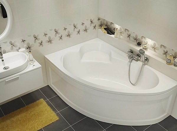 Ванна асиметрична ліва Kaliope 153x100, Cersanit - Фото - 2