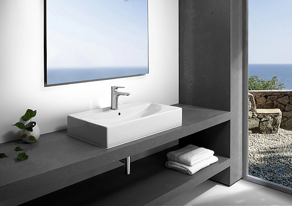 Умивальник Diverta 470х440 (A327111000), Roca - Фото - 2