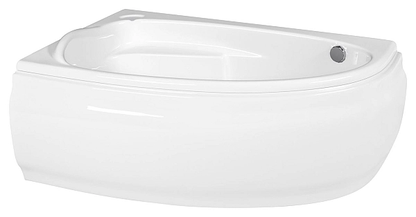 Ванна асиметрична ліва Joanna 150x95, Cersanit - Фото - 2