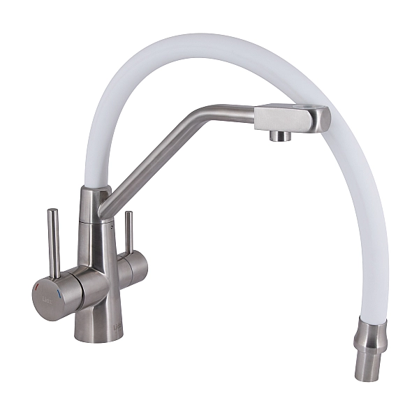 Смеситель для кухни Lidz Aria 020F3 с гибким изливом с подключением для питьевой воды (k35) LDARI020F3WNK39480 WNK - Фото - 4