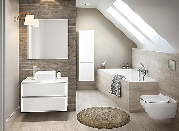 Шафка під умивальник CREA 100 Oak (FZZW1008801564) Cersanit - Фото - 2