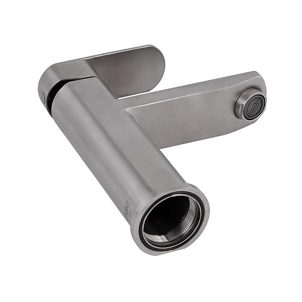 Смеситель для раковины Lidz Luna 001F (k35) LDLUN001FNKS46094 Nickel - Фото - 3