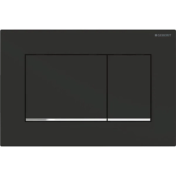 Кнопка зливу Sigma 30 (115.883.14.1) чорний мат, Geberit