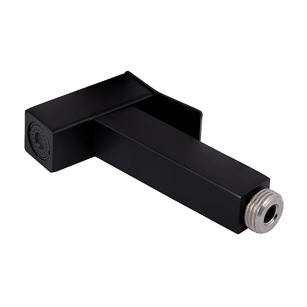 Набір для гігієнічного душу Lidz Kubis 110 Black LDKUB110BLA46104 прямокутний - Фото - 4