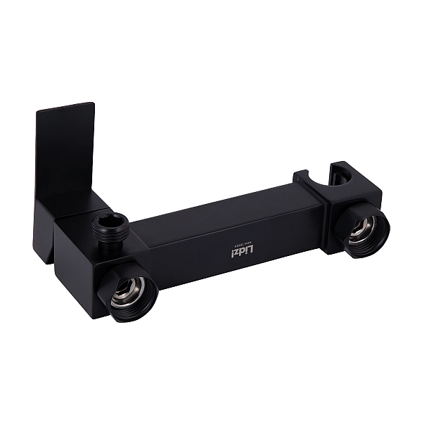 Набір для гігієнічного душу Lidz Kubis 110 Black LDKUB110BLA46104 прямокутний - Фото - 5