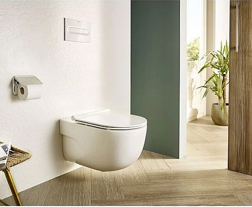 Унітаз підвісний Meridian Rimless з кришкою Slim soft-close (A34H240000), Roca - Фото - 2