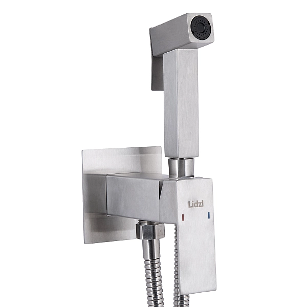 Набір для гігієнічного душу Lidz Kubis 111 Nickel LDKUB111NKS46106 прямокутний - Фото - 3