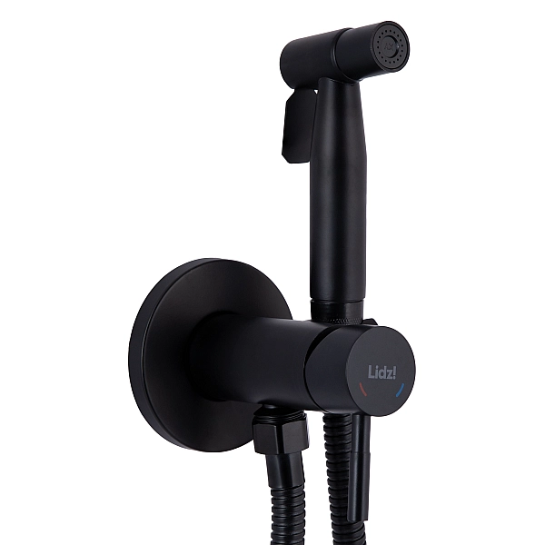 Набір для гігієнічного душу Lidz Aria 111 Black LDARI111BLA46107 округлий - Фото - 3