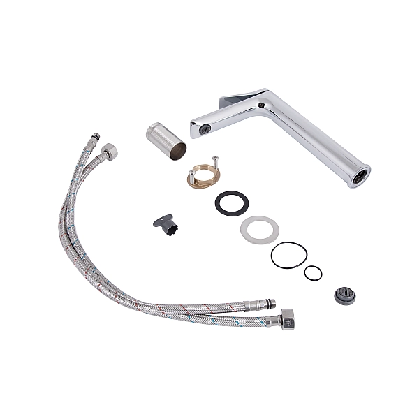 Смеситель для раковины Qtap Presto высокий QTPRE269CRM45572 Chrome - Фото - 4