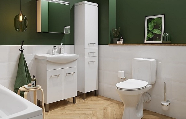 Компакт Cersania 705  SimpleOn 011 з кришкою Slim дюропласт soft-close (CCKZ1014916402) Cersanit - Фото - 2