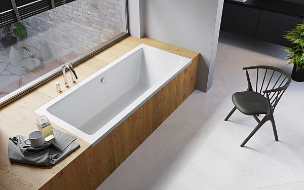 Ванна прямокутна TEA 160x75, RADAWAY - Фото - 2