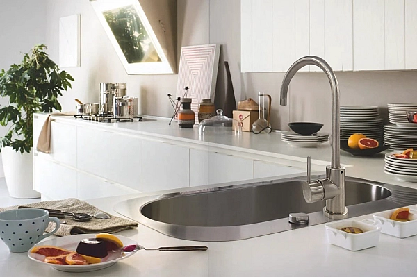 Змішувач для кухні Live Inox LV00133IX Nobili - Фото - 2